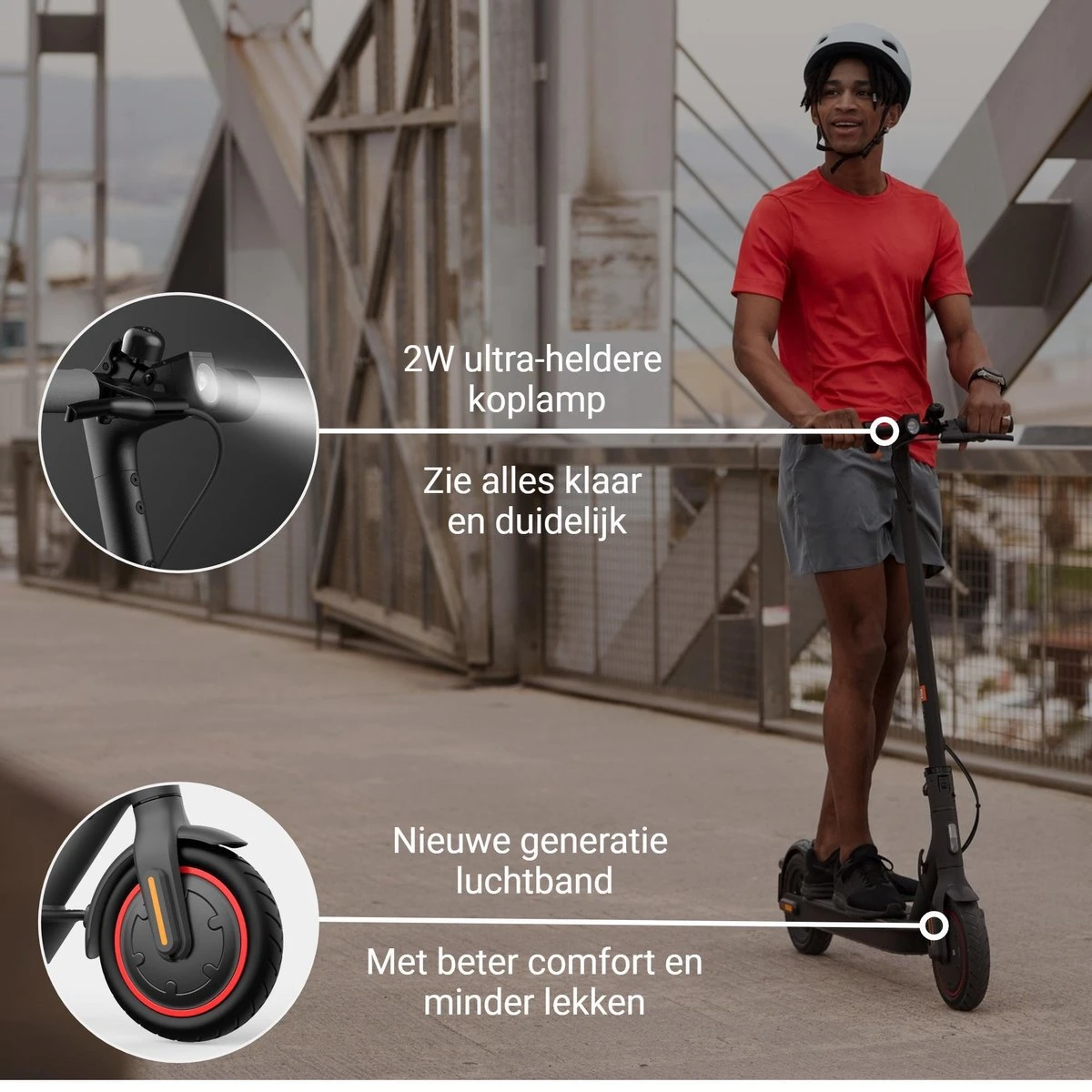 Xiaomi - Mi Electric Scooter Pro 2 - Opvouwbare Elektrische Step - 300w Motor - 20km/h Top Snelheid, 45km Bereik - 8.5" Luchtgevulde Banden 16 Xiaomi - Mi Electric Scooter Pro 2 - Opvouwbare Elektrische Step - 300w Motor - 20km/h Top Snelheid, 45km Bereik - 8.5" Luchtgevulde Banden - Afbeelding 14