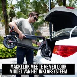 Elektrische Step Pro Voor Volwassenen - Elektrische Scooter Met 10'' Luchtbanden - Motorvermogen E Step Van 350W - Bereik Tot 45km Aan Snelheid Van 25km/u -Winkel Voor Fietsbenodigdheden 1200x1200 1171