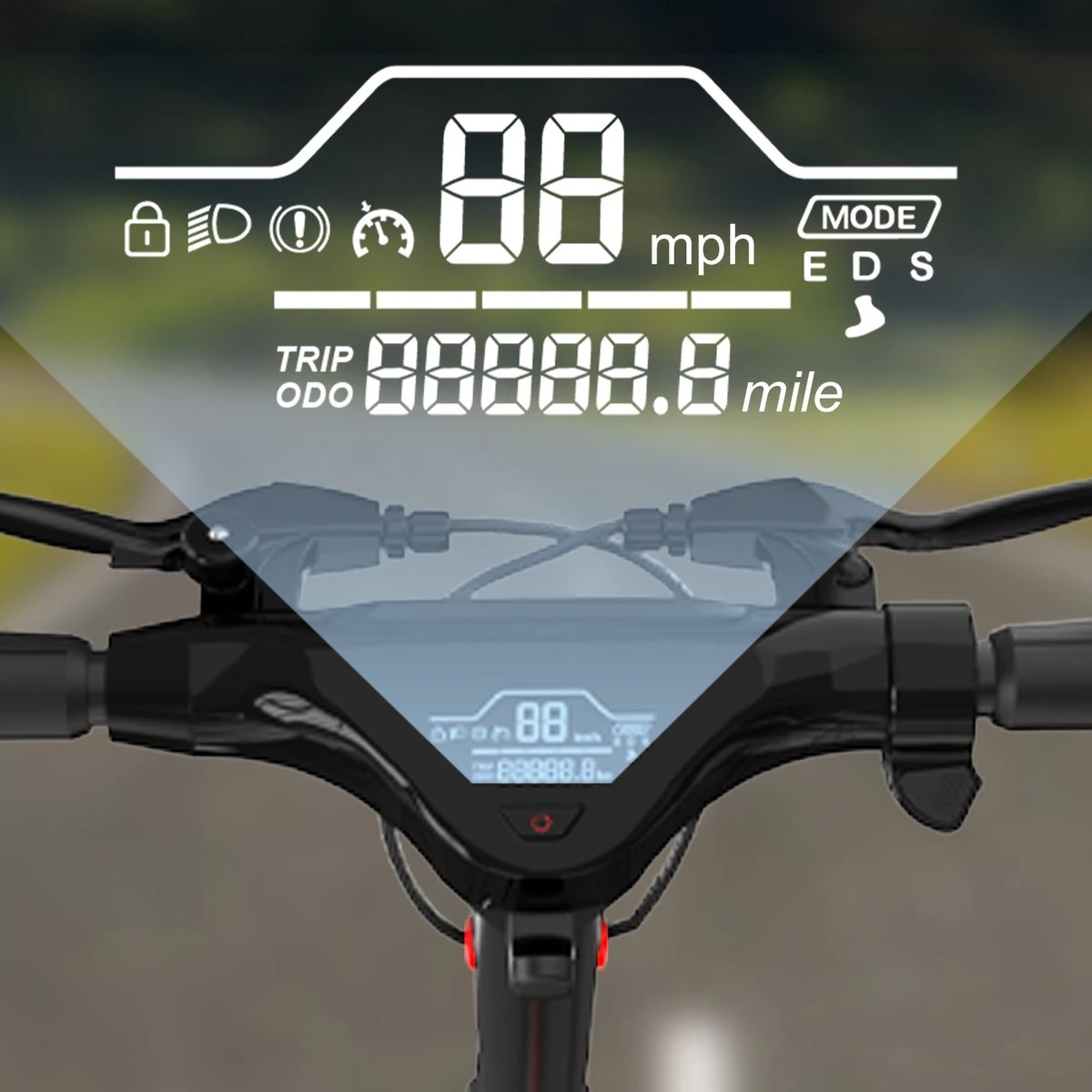 Elektrische Step RCB R10X – Electric Scooter – Opvouwbare E-step – 10 Inch - 11,4Ah – Max 25 Km/u – Max 130 Kg – Met App & Nederlandse Handleiding 10 Elektrische Step RCB R10X – Electric Scooter – Opvouwbare E-step – 10 Inch - 11,4Ah – Max 25 Km/u – Max 130 Kg – Met App & Nederlandse Handleiding - Afbeelding 8