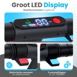 Stay-on Kes 1 Zwart - Elektrische Step Voor Kinderen Met Bluetooth Speaker En Led Color Lights - Met Nederlandse Handleiding -Winkel Voor Fietsbenodigdheden 1200x1200 1197