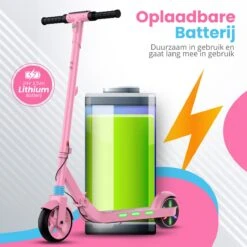 Stay-on Kes 1 Roze - Elektrische Step Voor Kinderen Met Bluetooth Speaker En Led Color Lights - Met Nederlandse Handleiding -Winkel Voor Fietsbenodigdheden 1200x1200 1208