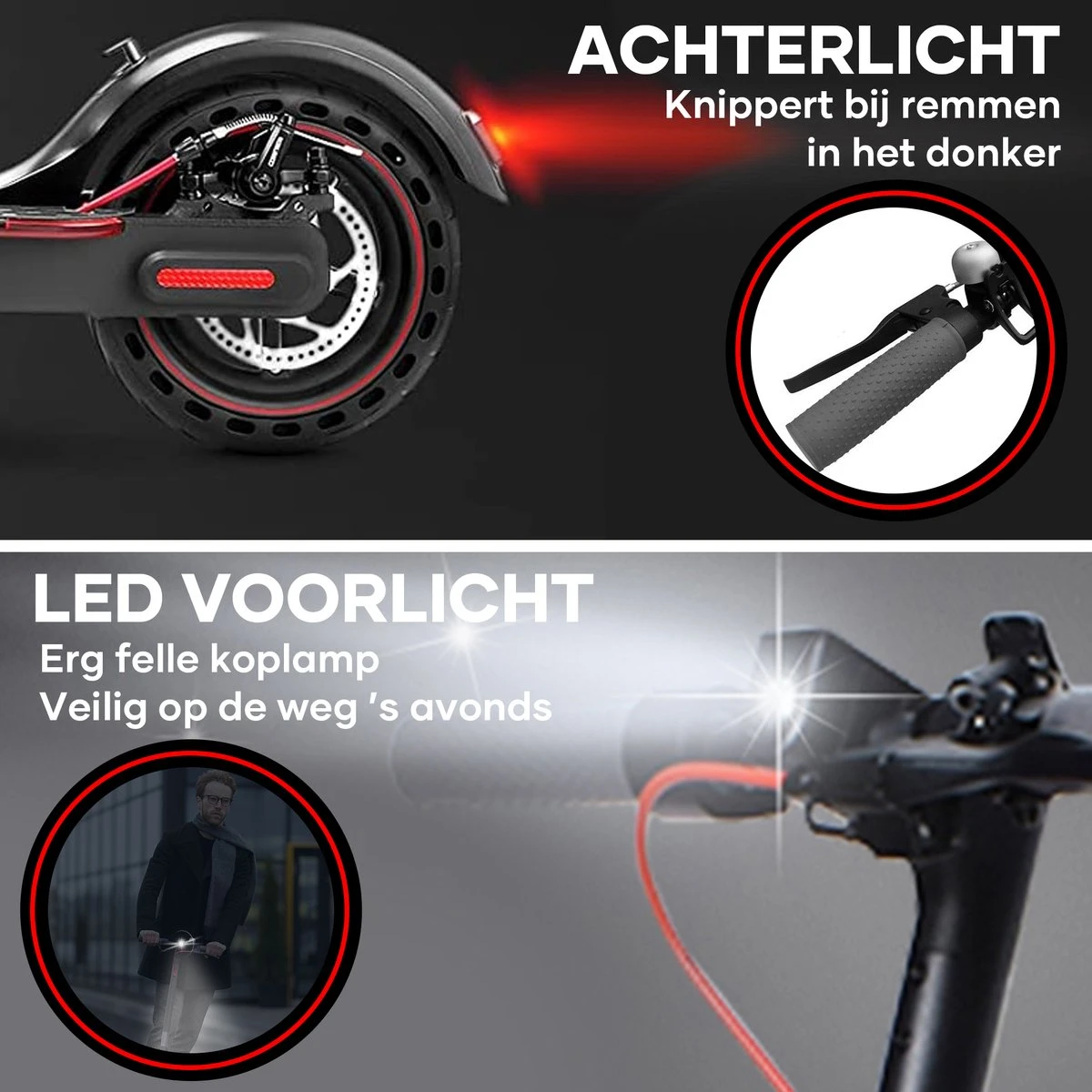 ICruise® IC7 - Elektrische Step Voor Volwassenen - E Step - Opvouwbaar - 25km/u - 25km Actieradius 7 ICruise® IC7 - Elektrische Step Voor Volwassenen - E Step - Opvouwbaar - 25km/u - 25km Actieradius - Afbeelding 5