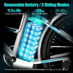 Hitway Elektrische Fiets | E-bike Damesfiets | 26 Inch | 250W Motor | Wit -Winkel Voor Fietsbenodigdheden 1200x1200 142