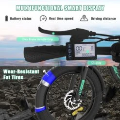 HITWAY Elektrische Fiets - E-Bike - 20 Inch Fatbike - 250 W- Shimano 7 Versnellingen 13 HITWAY Elektrische Fiets - E-Bike - 20 Inch Fatbike - 250 W- Shimano 7 Versnellingen -Winkel Voor Fietsbenodigdheden 1200x1200 17