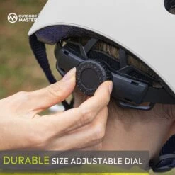 OutdoorMaster Helm Voor Kinderen – Fietselm Kinderen – SkateHelm Kindren – Sporthelm – Jongens – Meisjes – Wit – Maat M (52-56) -Winkel Voor Fietsbenodigdheden 1200x1200 180