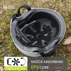 OutdoorMaster Helm Voor Kinderen – Fietselm Kinderen – SkateHelm Kindren – Sporthelm – Jongens – Meisjes – Wit – Maat M (52-56) -Winkel Voor Fietsbenodigdheden 1200x1200 181