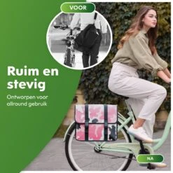 Ekostar® Online Shopping - Fietstassen Dubbel - Waterdicht - Fietstas - 46 Liter – Camouflage Roze – Fietstassen Elektrische Fietsen -Winkel Voor Fietsbenodigdheden 1200x1200 247