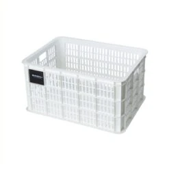 Basil Fietskrat L - Groot - 40 Liter - Wit -Winkel Voor Fietsbenodigdheden 1200x1200 284