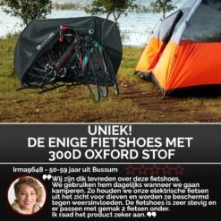 Merkloos Fietshoes - Voor 1 Fiets Of 2 Fietsen - Waterdicht - XXL - Ultra Sterk & Dik - Premium PU Coating - Met Opberghoes -Winkel Voor Fietsbenodigdheden 1200x1200 364
