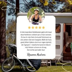 Vebics® Fietshoes Voor 1 Fiets Waterdicht - Elektrische Fiets - Fietsbeschermhoes - Stalling - Zwart -Winkel Voor Fietsbenodigdheden 1200x1200 371