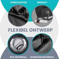 Merkloos Fietshoes Voor 1/2 Fietsen - Luxe Fiets Hoes - Waterdicht 210D Polyester Zwart - Inclusief Opbergzak -Winkel Voor Fietsbenodigdheden 1200x1200 391