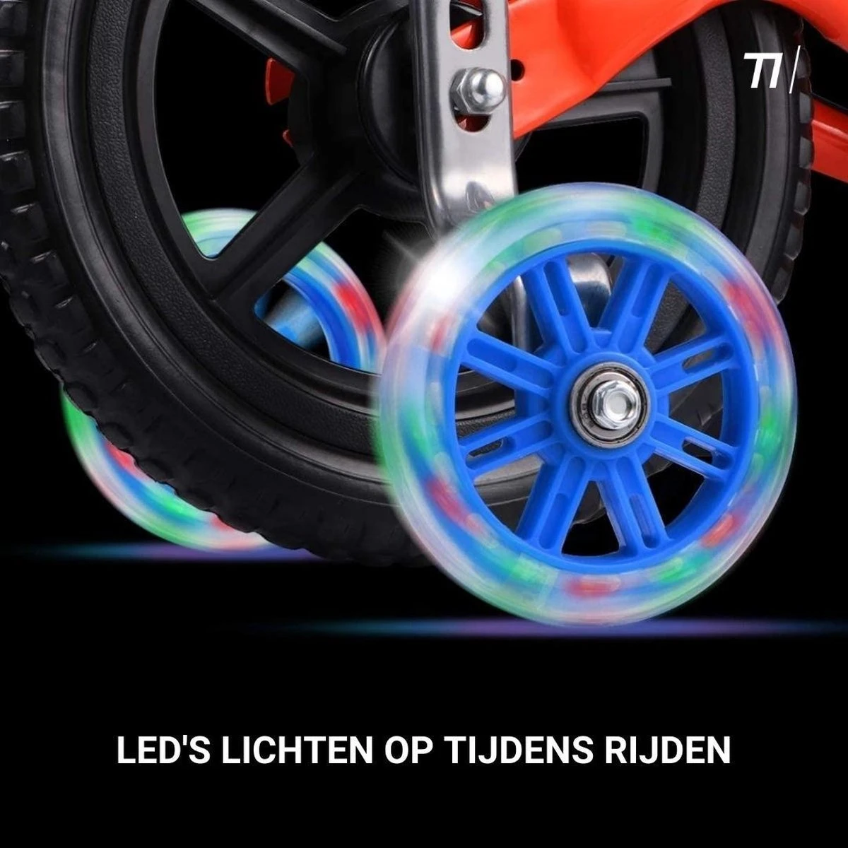 TIKKENS® Zijwieltjes - 12-20 Inch - LED Lichtjes - Zijwieltjes Voor Kinderfiets - Zwart - 12 Inch/14 Inch/16 Inch/18 Inch/20 Inch - Zijwielen - Kinderfietsaccessoires 4 TIKKENS® Zijwieltjes - 12-20 Inch - LED Lichtjes - Zijwieltjes Voor Kinderfiets - Zwart - 12 Inch/14 Inch/16 Inch/18 Inch/20 Inch - Zijwielen - Kinderfietsaccessoires - Afbeelding 2