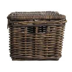 Fastrider Sera Rotan Fietsmand - Bruin - 26L - Handgemaakt - Met Klep -Winkel Voor Fietsbenodigdheden 1200x1200 424