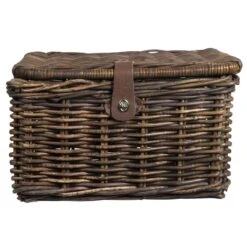 Fastrider Sera Rotan Fietsmand - Bruin - 26L - Handgemaakt - Met Klep -Winkel Voor Fietsbenodigdheden 1200x1200 425