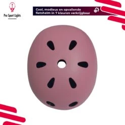 Kinderfietshelm Pro Sport Lights - Skate Fietshelm Voor Kinderen - Matt Roze Pink - Kinderhelm 50 - 56 Cm -Winkel Voor Fietsbenodigdheden 1200x1200 449