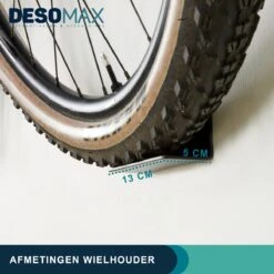 Merkloos Fiets Ophangsysteem Ophangbeugel En Muurbeugel DesoMax® Muurhaak - Muurbevestiging Voor Pedaal Aan De Muur - Wandhouder -Winkel Voor Fietsbenodigdheden 1200x1200 476