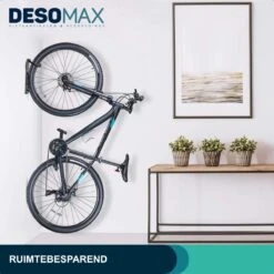 Fiets Ophangsysteem Ophangbeugel En Muurbeugel DesoMax® Muurhaak - Muurbevestiging Voor Met De Wiel Aan De Muur - Wandhouder - Fietshaak -Winkel Voor Fietsbenodigdheden 1200x1200 489