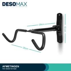 Fiets Ophangsysteem Ophangbeugel En Muurbeugel DesoMax® Muurhaak - Muurbevestiging Voor Het Frame - Wandhouder -Winkel Voor Fietsbenodigdheden 1200x1200 505