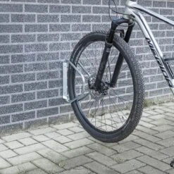 Fietsenrek Voor 1 Fiets - Inclusief Muurbevestiging - Gegalvaniseerd Staal - Fietsstandaard Wandmontage -Winkel Voor Fietsbenodigdheden 1200x1200 531