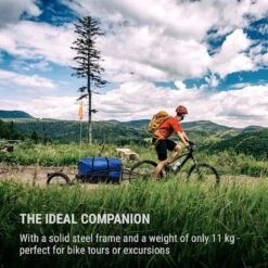 Klarfit Follower Fietsaanhanger Set - Fietskar 16" Luchtband - Aanhangwagen 35 Kg Belastbaarheid - Transporttas 120 Liter 16 Klarfit Follower Fietsaanhanger Set - Fietskar 16" Luchtband - Aanhangwagen 35 Kg Belastbaarheid - Transporttas 120 Liter -Winkel Voor Fietsbenodigdheden 1200x1200 534