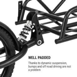 Klarfit Follower Fietsaanhanger Set - Fietskar 16" Luchtband - Aanhangwagen 35 Kg Belastbaarheid - Transporttas 120 Liter 23 Klarfit Follower Fietsaanhanger Set - Fietskar 16" Luchtband - Aanhangwagen 35 Kg Belastbaarheid - Transporttas 120 Liter -Winkel Voor Fietsbenodigdheden 1200x1200 535