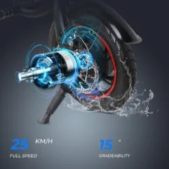 Merkloos Windgoo - B3 Pro V2 - Elektrische Long-Range E-Bike Met Trappers - E-bike - 25Km / H - Zwart 14 Merkloos Windgoo - B3 Pro V2 - Elektrische Long-Range E-Bike Met Trappers - E-bike - 25Km / H - Zwart -Winkel Voor Fietsbenodigdheden 1200x1200 55