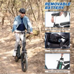 HITWAY Elektrische Fiets - E-Bike - 20 Inch- Fatbike - 250 W- Shimano 7 Versnellingen -Winkel Voor Fietsbenodigdheden 1200x1200 59