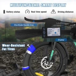 HITWAY Elektrische Fiets - E-Bike - 20 Inch- Fatbike - 250 W- Shimano 7 Versnellingen -Winkel Voor Fietsbenodigdheden 1200x1200 63