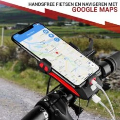 Universele Telefoonhouder Fiets Smartphonehouder - Met Verlichting, Fietsbel En Powerbank 12 Universele Telefoonhouder Fiets Smartphonehouder - Met Verlichting, Fietsbel En Powerbank -Winkel Voor Fietsbenodigdheden 1200x1200 656