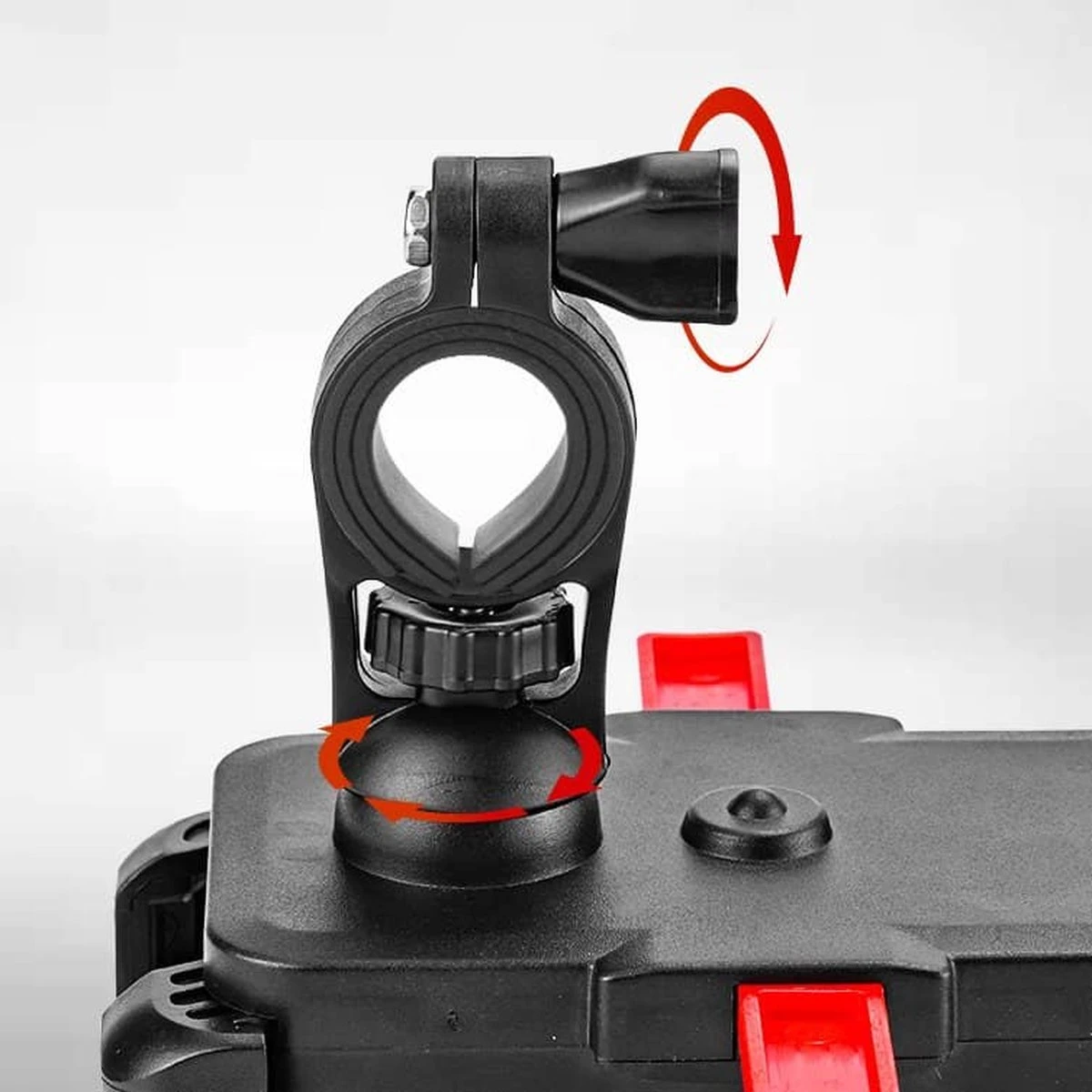 XL Universeel Telefoonhouder Voor Fiets En Motor - 360 Draaibaar - Tot 6.8 Inch 7 XL Universeel Telefoonhouder Voor Fiets En Motor - 360 Draaibaar - Tot 6.8 Inch - Afbeelding 5