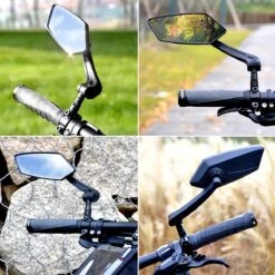 Merkloos Fietsspiegel Links - Verstelbaar - Schokbestendig - Fiets Spiegel Op Stuur - Geschikt Voor E-bike -Winkel Voor Fietsbenodigdheden 1200x1200 775