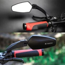 TIKKENS® Fietsspiegel Links - Verstelbaar - Fiets Spiegel Geschikt Voor E-bike, Speed-pedelec -Winkel Voor Fietsbenodigdheden 1200x1200 779