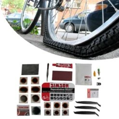 Simson Bandenreparatieset / Bandenplakset Compleet - Type Select T.b.v. Fiets - 23 Delig -Winkel Voor Fietsbenodigdheden 1200x1200 864