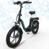 HITWAY E Bike Fat Tire Urban Opvouwbare Elektrische Fiets, 20 Inch, 250W/36V/11,2Ah Batterij Voor Heren En Dames