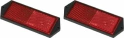 PROPLUS Pro Plus Reflector Met Schroefbevestiging - 104 X 40 Mm - Rood - 2 Stuks -Winkel Voor Fietsbenodigdheden 1200x368