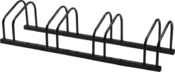 Alora Fietsenrek Voor 4 Fietsen Zwart- Met Muurbevestiging - Fietsen Rek