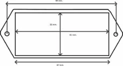 PROPLUS Pro Plus Reflector Met Schroefbevestiging - 104 X 40 Mm - Rood - 2 Stuks -Winkel Voor Fietsbenodigdheden 1200x643 2