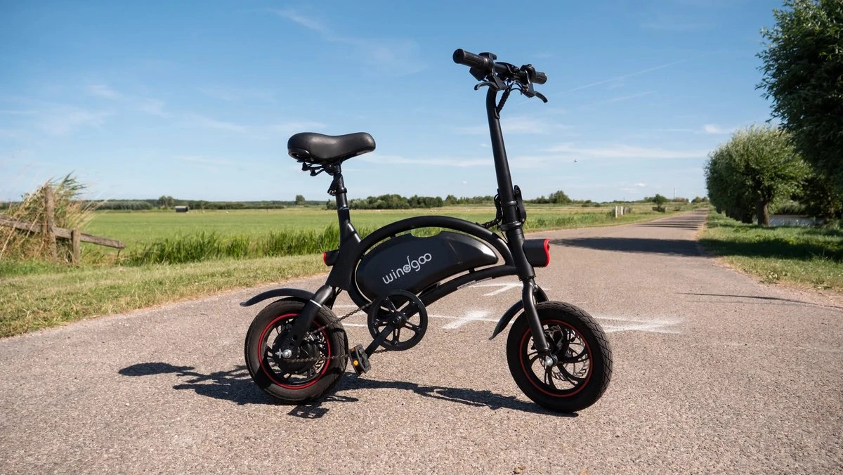 Windgoo - B3 Elektrische Long-Range E-Bike Met Trappers - E-bike - 25Km / H - Zwart 10 Windgoo - B3 Elektrische Long-Range E-Bike Met Trappers - E-bike - 25Km / H - Zwart - Afbeelding 8