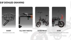 DYU D3F Opvouwbare Elektrische Fiets, Slimme Mountainbike Voor Volwassenen, 240W Aluminiumlegering Fiets Verwijderbare 36V/10Ah Lithium-ion Batterij Met 3 Rijmodi 15 DYU D3F Opvouwbare Elektrische Fiets, Slimme Mountainbike Voor Volwassenen, 240W Aluminiumlegering Fiets Verwijderbare 36V/10Ah Lithium-ion Batterij Met 3 Rijmodi -Winkel Voor Fietsbenodigdheden 1200x681