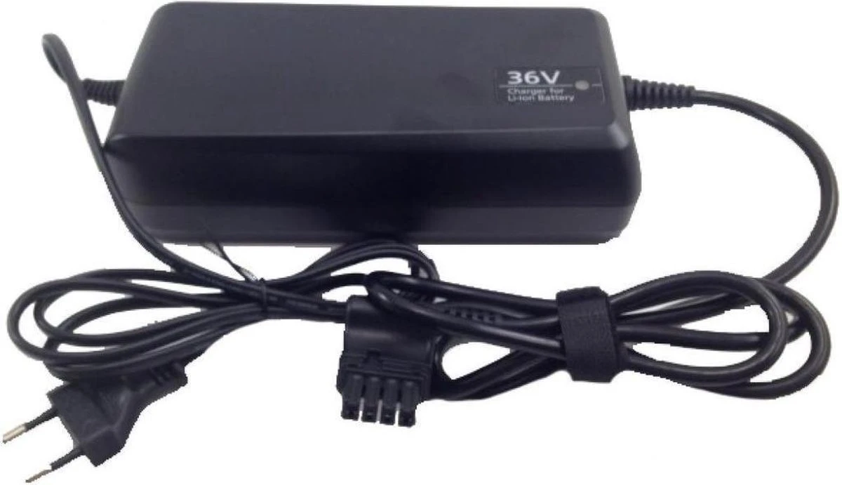 Gazelle Acculader - Elektrische Fietsoplader - 36V - 4A - Panasonic 3 Gazelle Acculader - Elektrische Fietsoplader - 36V - 4A - Panasonic