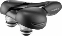 Selle Royal Respiro Soft Relaxed - Fietszadel - Unisex - Zwart -Winkel Voor Fietsbenodigdheden 1200x711 3