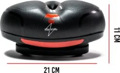 Voltano Fietszadel Met Gelpads - Zwart/Rood - Uitsparing - Zadelvering - Unisex - Incl. Gratis Zadelstrop -Winkel Voor Fietsbenodigdheden 1200x728 4