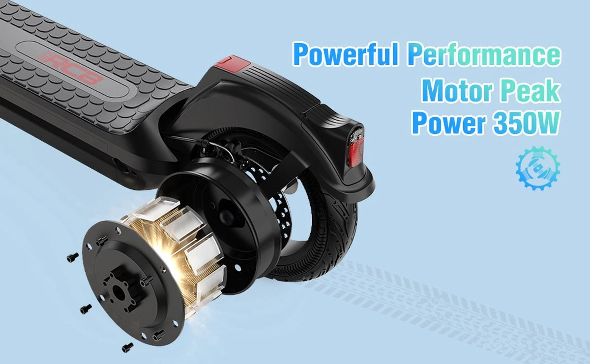 Elektrische Step RCB R10X – Electric Scooter – Opvouwbare E-step – 10 Inch - 11,4Ah – Max 25 Km/u – Max 130 Kg – Met App & Nederlandse Handleiding 20 Elektrische Step RCB R10X – Electric Scooter – Opvouwbare E-step – 10 Inch - 11,4Ah – Max 25 Km/u – Max 130 Kg – Met App & Nederlandse Handleiding - Afbeelding 18