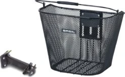 Basil Bremen BE - Fietsmand - Inclusief Systeem - Voorop - Zwart -Winkel Voor Fietsbenodigdheden 1200x744 3