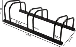 Alora Fietsenrek Voor 3 Fietsen Zwart- Met Muurbevestiging - Fietsen Rek -Winkel Voor Fietsbenodigdheden 1200x747 3