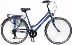 Amigo Moves - Damesfiets 28 Inch - Fiets Met 6 Versnellingen - Matblauw -Winkel Voor Fietsbenodigdheden 1200x754