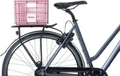 Basil Fietskrat S - Klein - 17.5 Liter - Roze -Winkel Voor Fietsbenodigdheden 1200x767 4