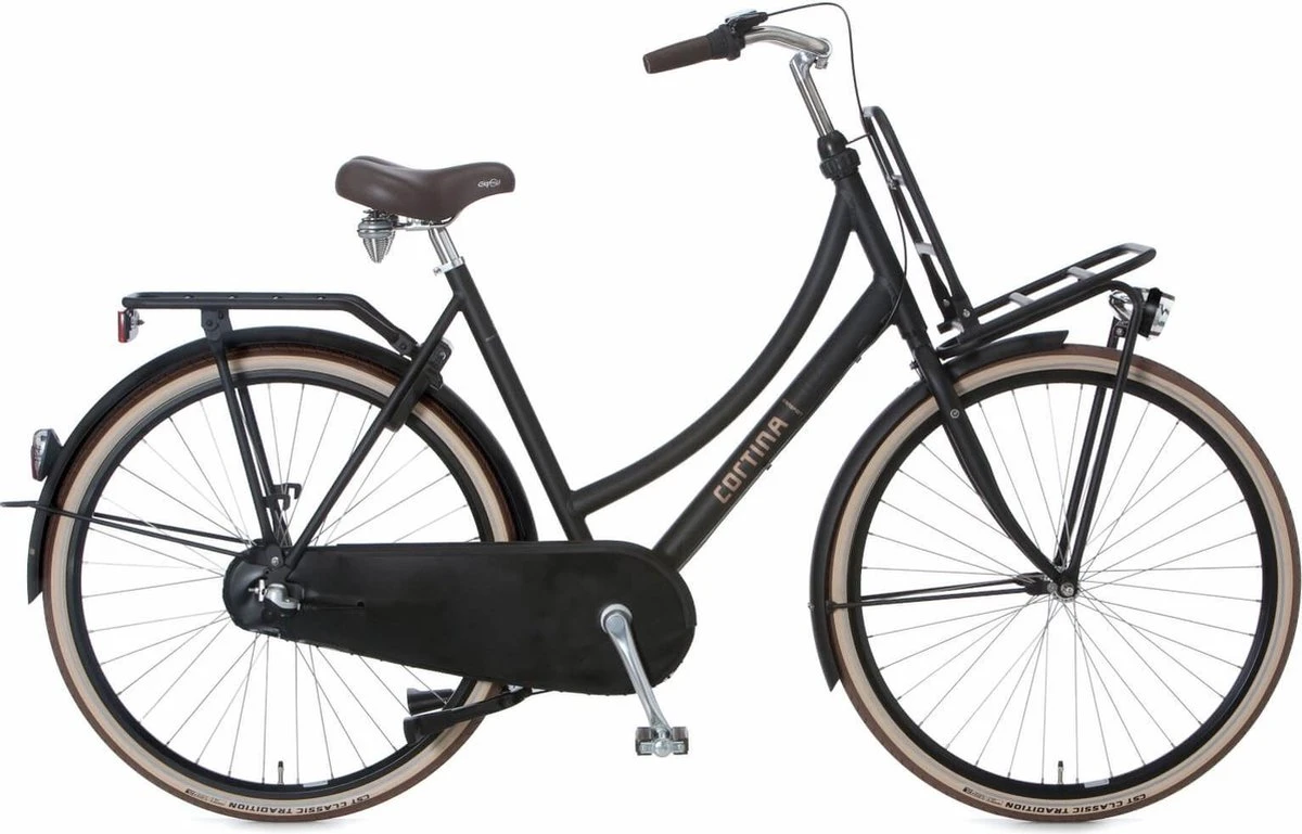 Cortina U4 - Stadsfiets - D50 - Jet Black Matt - R3 3 Cortina U4 - Stadsfiets - D50 - Jet Black Matt - R3