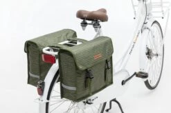New Looxs Fiori Double Nomi Dubbele Fietstas - 30 Liter - Groen -Winkel Voor Fietsbenodigdheden 1200x799 21