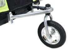 Fietkar - 2 Kinderen - Met Schokbreker - Lime -Winkel Voor Fietsbenodigdheden 1200x800 157